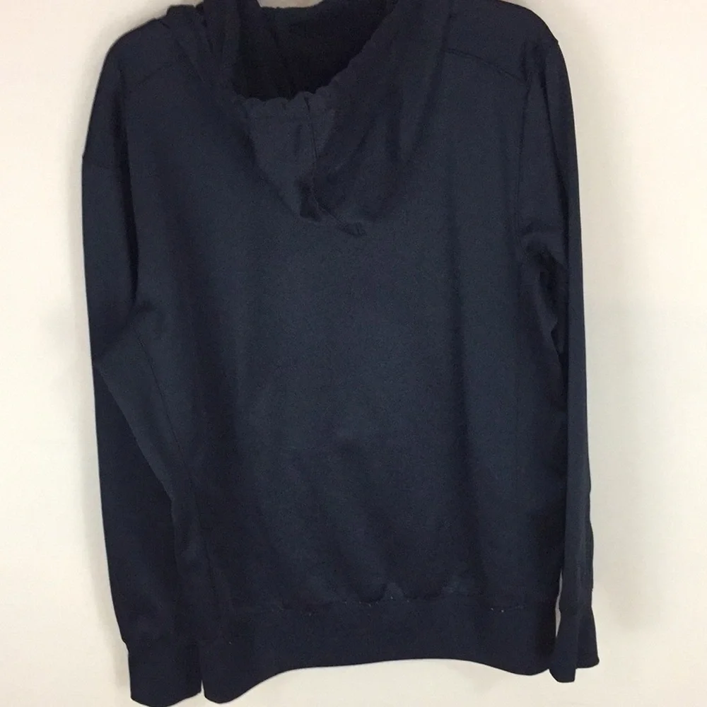 Nike Football Black Performance Hoodie Large Football with Swoosh Size Large